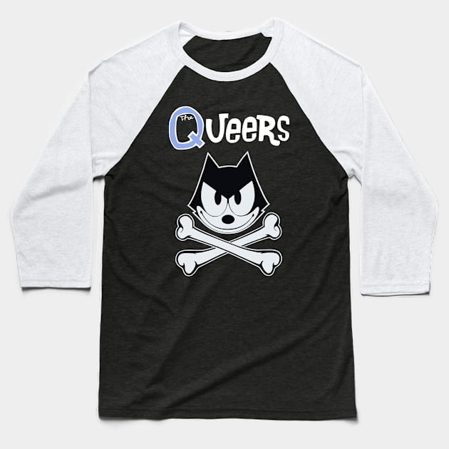 Felix The Quuers Baseball T-Shirt by Vamp Pattern